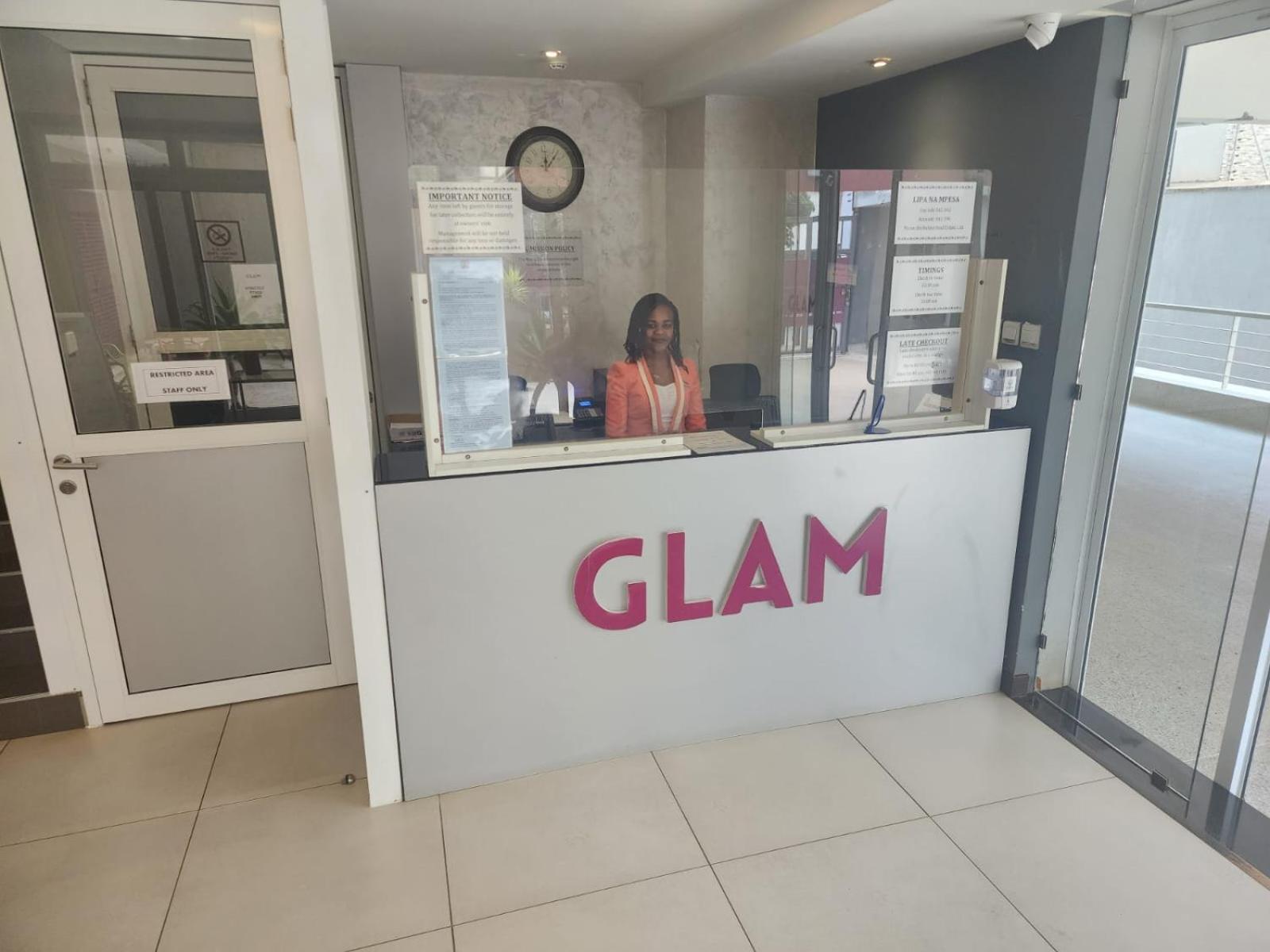 Glam Hotel Nairobi Exterior foto
